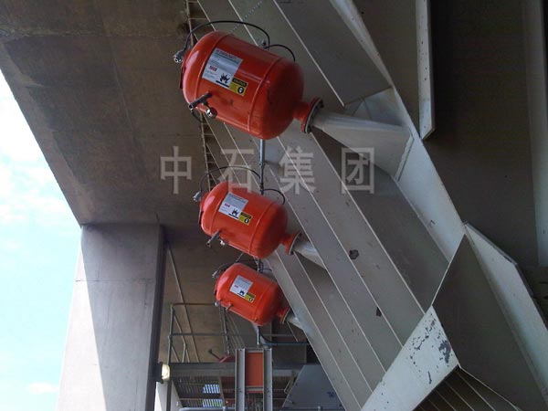 水泥廠空氣炮安裝案例